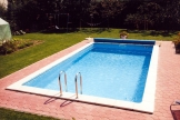 Steinbach Massivpool, Bausatz Eco 1, blau