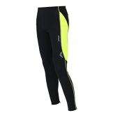 AIRTRACKS FUNKTIONS LAUFHOSE LANG PRO AIR / RUNNING HOSE / TIGHT / KOMPRESSION / REFLEKTOREN - L - schwarz-neon - 1