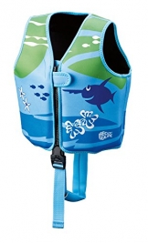 Beco 09639-008 - Sealife Schwimmlernweste, Größe M für 3-6 Jahre, blau/grün - 1