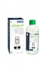 De'Longhi EcoDecalk SER3018 Entkalker | Universal Kalklöser für 4 Entkalkungsvorgänge | Für alle Kaffeemaschinen und Kaffeevollautomaten | Enthält nur natürliche Rohstoffe pflanzlichen Ursprungs | 500 ml - 1