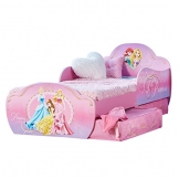 Disney Prinzessin - Kleinkinderbett mit Stauraum - 1