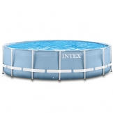 Intex 366x122 cm Schwimmbecken Swimming Pool Schwimmbad Frame Metal 28904 - 1