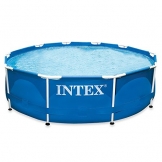 Intex Aufstellpool Frame Pool Set Rondo, ohne Filterpumpe, blau, Ø 305 x 76 cm - 1