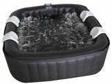 Outdoor Whirlpool AquaSpa XXL SQUARE, 130 Bubble Jets, geräuscharm, 5 bis 10 Minuten Aufbauzeit - 1