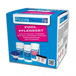 PoolsBest® Pool Starter Set 5in1 für Pool-Anfänger - 1