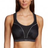 Shock Absorber Damen BH (Ohne Bügel), 335044 Sport BH Run, Gr. 80D, Schwarz - 1