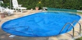 TREND OVALBECKEN Poolset Stahlwandbecken 450 x 250 x 120 cm Standfilter Edelstahlleiter TOP-Angebot - 1